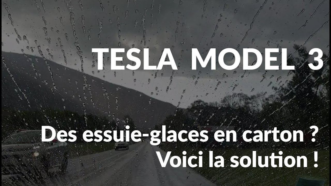 Tesla met à jour l'essuie-glace automatique intelligent et l'alarme  intelligente. - GREEN DRIVE NEWS