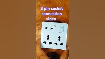 8 pin socket connection  #manik #experiment #electrinic #electiric #8pin #socket #electricshorts