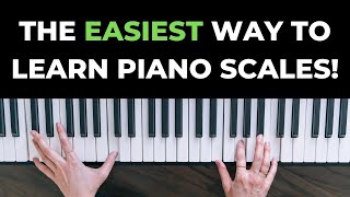 How to Play Piano Scales - Easy Beginner Lesson