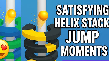Satisfying Helix Stack Jump Moments 😍 | Android Gameplay