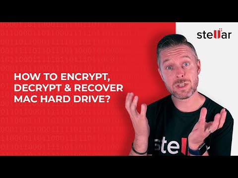 How to Encrypt, Decrypt and Recover Mac Hard Drive?