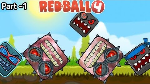 Red Ball 4 - Gameplay Walkthrough Part 1 - All Levels (iOS, Android)