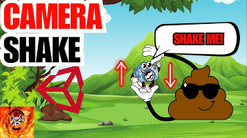 How to Camera Shake in Unity during jump - easy (Unity Tutorial)