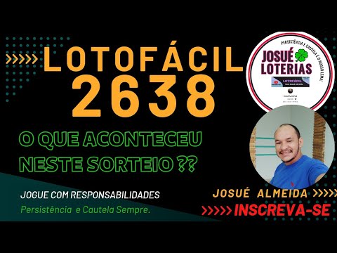 Lotofacil 2638. Veja as sugestões e análise.