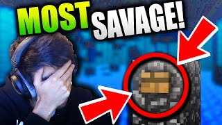 MOST SAVAGE MINECRAFT FIND THE BUTTON MAP!