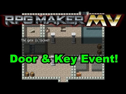 RPG Maker MV - Simple Door & Key Event Tutorial