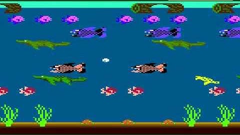 Frogger II : Threeedeep ! sur Atari 5200