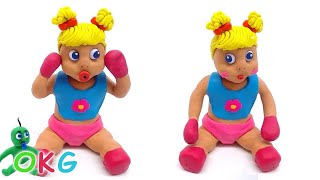 Barbie Baby Activities Learning Play Doh Video Kids Stop Motion Movie Barbie Baby Activities Learning Play Doh Video Kids Stop Motion Movie