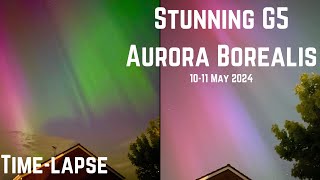 Stunning Aurora Borealis - Northamptonshire, UK - 10-11 May 2024