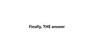 Finally, THE answer
This... IS THE ANSWER!
For more information about the usage of my music, check the channel description.
Dont forget to subscribe to my channel: https://bit.ly/3iyX9Oc
You can follow me on Twitter too: https://www.twitter.com/RubiVGM
And help me making bigger my instagram account: https://www.instagram.com/rubi.vgm/
And last but not least, comment and share with your friends to help me fight the algorythm!
Buy me a coffe: https://ko-fi.com/rubivgm Finally, THE answer