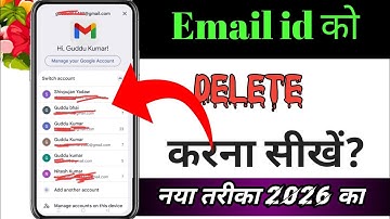 Email id delete kaise kare|gmail account delete kaise kare|Email id kaise delete kare 