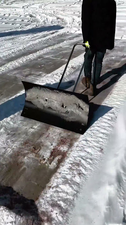 Snow plow tool