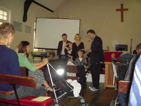 Joanne, Darcy and Layton's christening / dedication