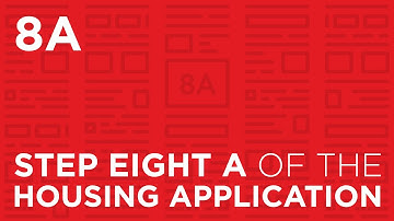 Step 8A of the Fall 2020 Housing Application