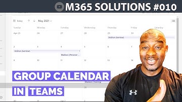 How to Create a Group Calendar in MS Teams | E010
