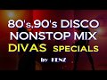 80's,90's DISCO NONSTOP MIX、DIVASスペシャル、80年代、90年代、洋楽、ディスコ、ヒット曲、R&B、マライア、ホイットニー、名曲