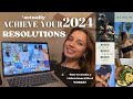 How to actually achieve your 2024 resolutions  make a vision board that works