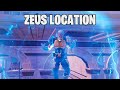 How to Defeat Zeus in Fortnite | Zeus Map Location