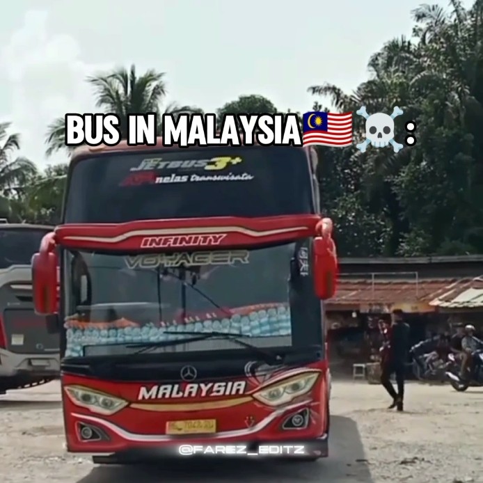 Bus In Malaysian☠️ #music #remix #punk #funk #edit #funkedit #phonk  #editing #edits #busmania #bus