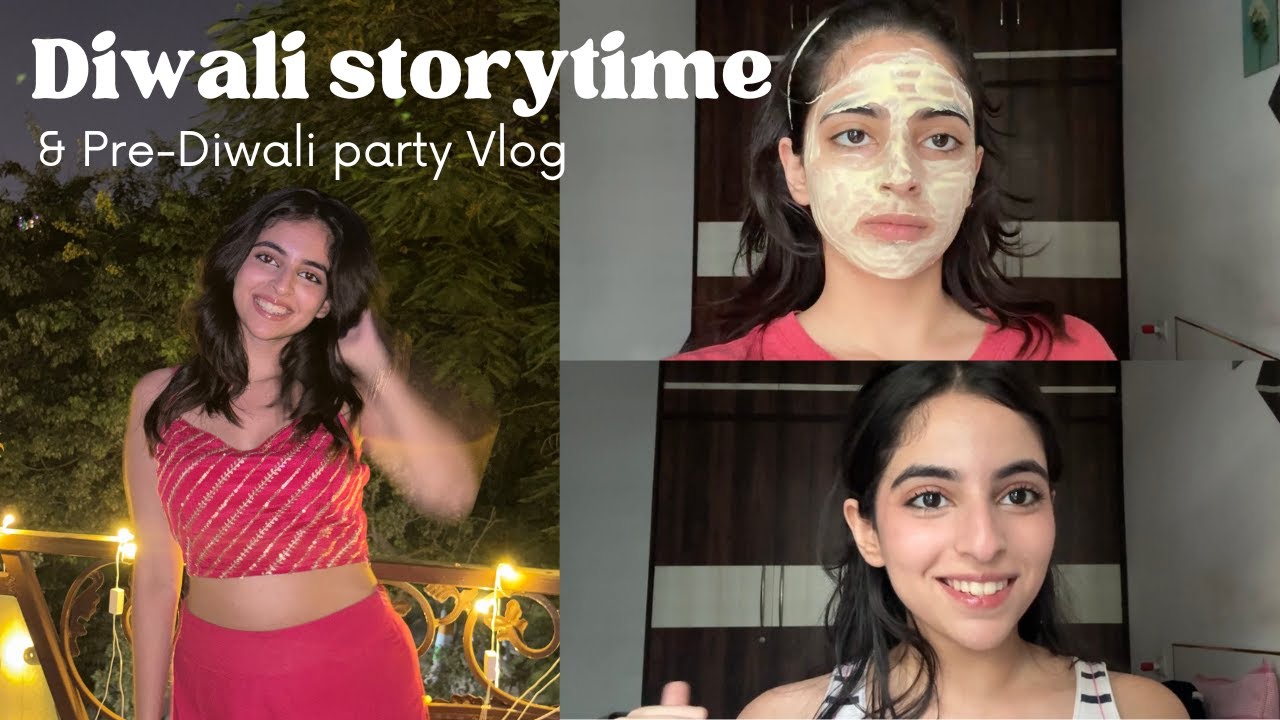 STORYTIME - DIWALI IN SCHOOL | Pre-Diwali party VLOG
