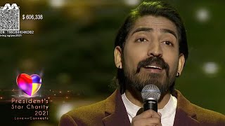 Stephen Zechariah sings 100-million-hit, Adi Penne (Dad's Love) | President's Star Charity 2021