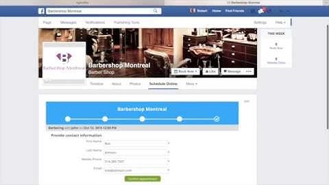 How to integrate your booking widget as a Facebook Call-to-Action?
