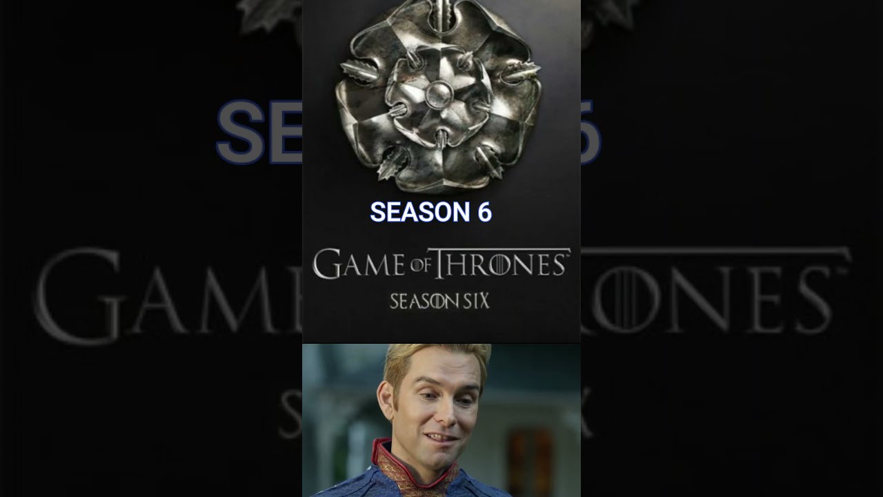MY Game Of Thrones All Seasons Ranking