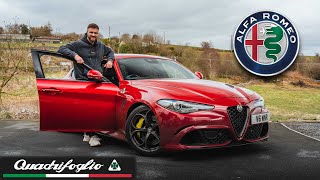 Alfa Romeo Giulia Quadrifoglio review | Better than a BMW M3?!