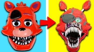 Repainting Cheap Chica &amp; Foxy FNAF Masks