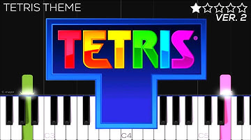 TETRIS Theme | EASY Piano Tutorial
