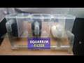 How to build an aquarium filter using 3 plastic jars