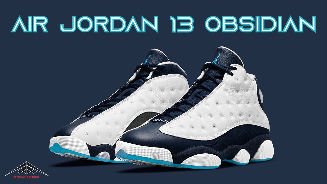 Nike 2021 Air Jordan 13 Obsidian Shoes Exclusive Look & Release