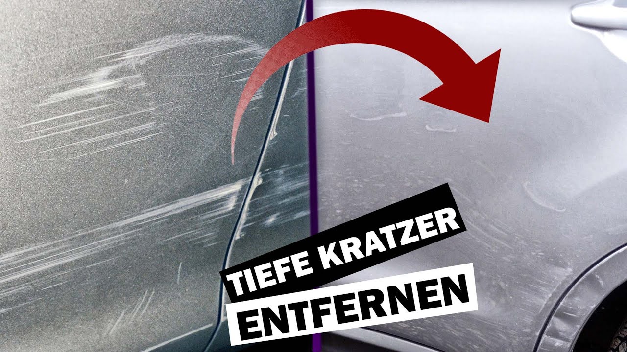 Kratzer beim Auto entfernen - Ratgeber