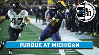 Purdue at Michigan | Nov. 4, 2023 | B1G Football in 60