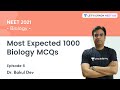 Most Expected 1000 Biology MCQs | Episode 6 | Let's Crack NEET UG | NEET 2021 | Dr. Bakul Dev
