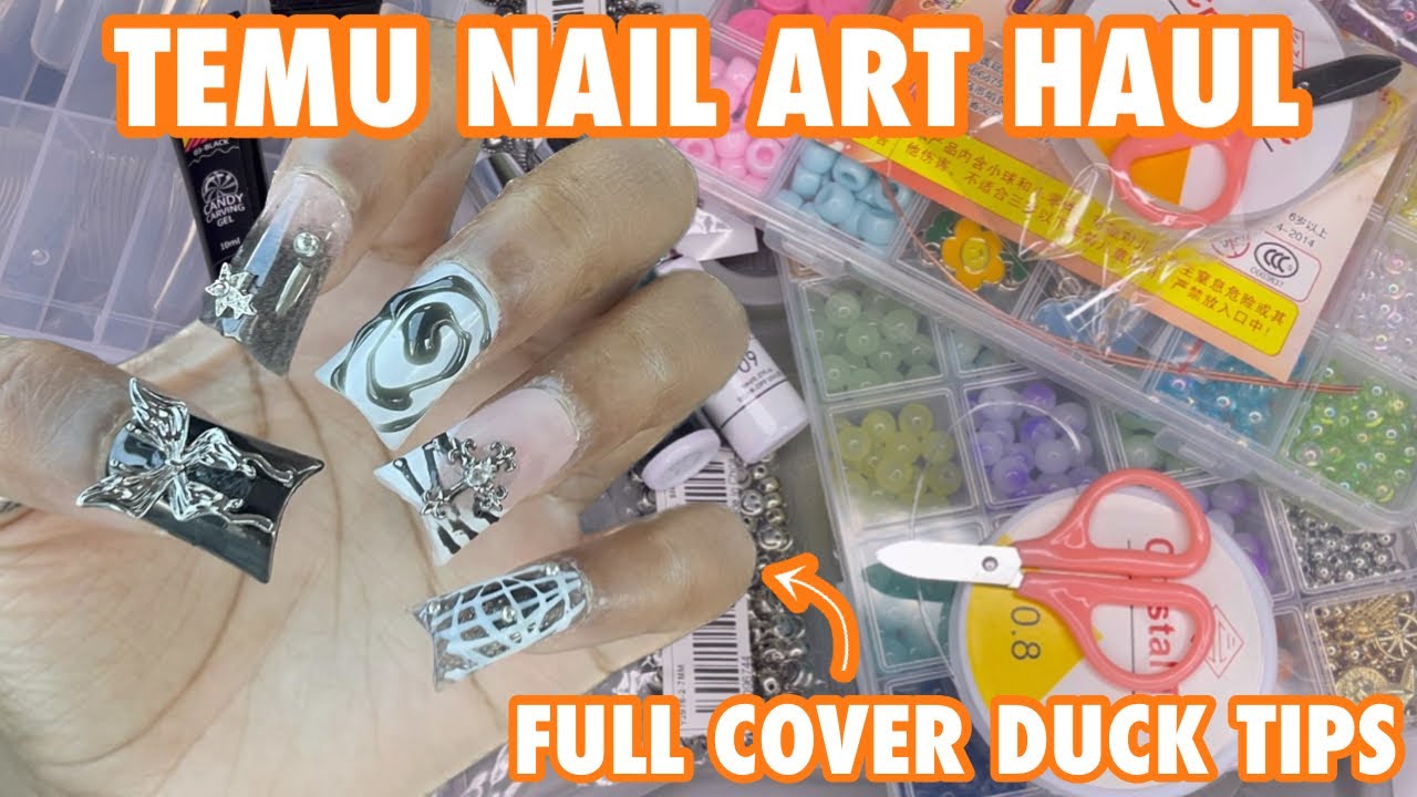 HUGE TEMU NAIL HAUL Pt. 2, Must Have Accessories For Your Craft