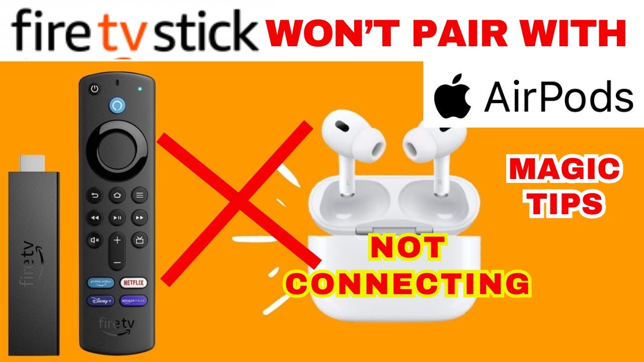 How To Fix Fire TV Stick won’t Pair with Airpods | Fire TV Stick Not connecting to Airpods