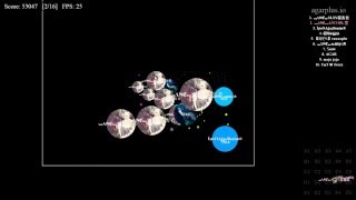 Cell Extra Jumbo ༺Λ₦₡༻- 65K agar.io GamePlay