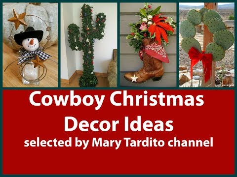 Video: Cowboy Party: Bondarchuk Na Naka-fringed Shirt, Chinos At Cossack Boots Na Nakalagay Sa Christmas Tree