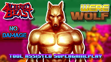 [TAS] Altered Beast (Juuouki) Wolf Hardest No Damage