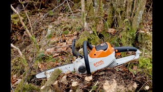 Stihl MSA 120 C & 010  A diary from a ' Stihl day ' at Sognefjorden in Norway. Part 1 by Motor Diverse 80 views 2 months ago 27 minutes