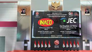 Seremoni Pencatatan Perdana Saham JELI dan JECX