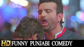 Punjabi comedy scene - canada di fish || navraj hans || lokdhun punjabi
