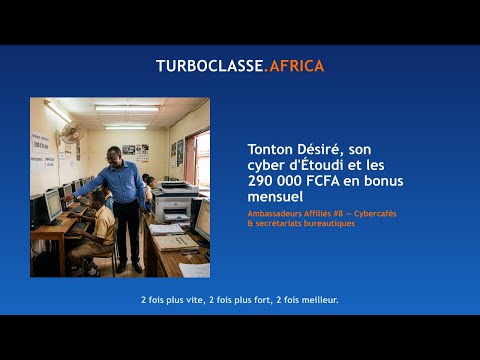 Tonton Désiré, son cyber d'Étoudi et les 290 000 FCFA en bonus mensuel — Podcast TurboClasse