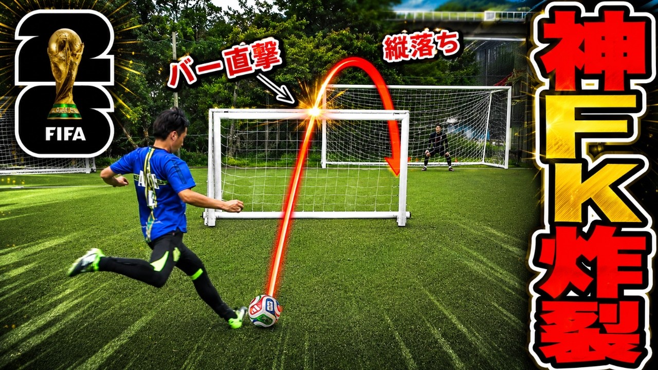 【W杯再現】伝説のドイツシュート&デブライネFKでガチ対決【ワールドカップ 2026】