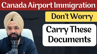 How To Clear Immigration at Canada Airport in 2024 || Don't Worry