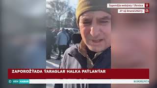 Zaporožýada Ýaraglar Halka Paýlanýar Hsm Habar Hsm News