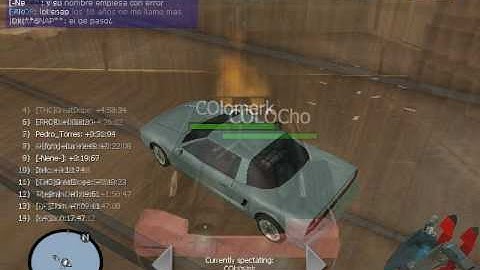 MTA:Sa 1.0.3 - Cheaters on EPG Server: COLocho (COLOmerk)