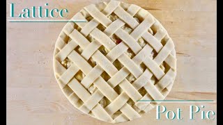 Easiest Lattice Pie Crust Design with NoMess Tips