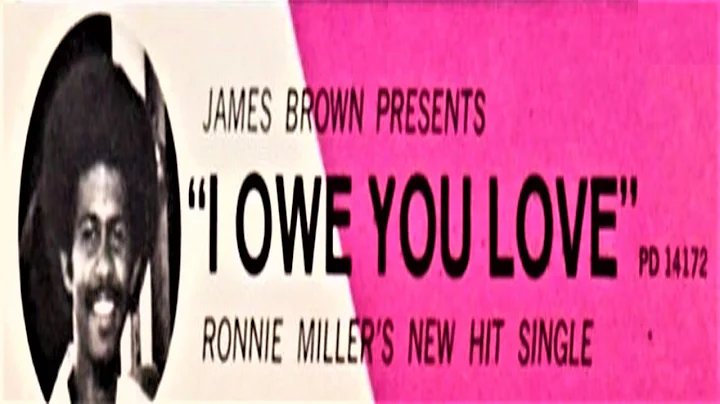 Ronnie Miller I Owe You Love
